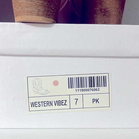 Cowgirl boots pink - Picture 1 of 4